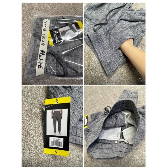 Briggs womens pullon joggers pants sz small linen blend nwt - Picture 11 of 12